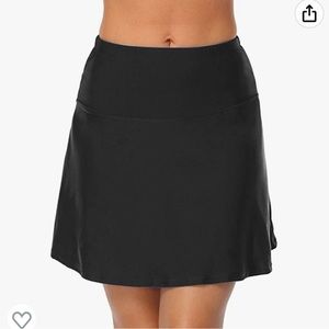 Swimsuit Tankini Skirt with built-in bikini brief. Tummy control. Size:12